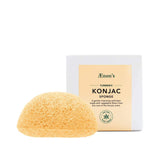 AENON'S Exfoliant Konjac Cleansing Sponge in Turmeric