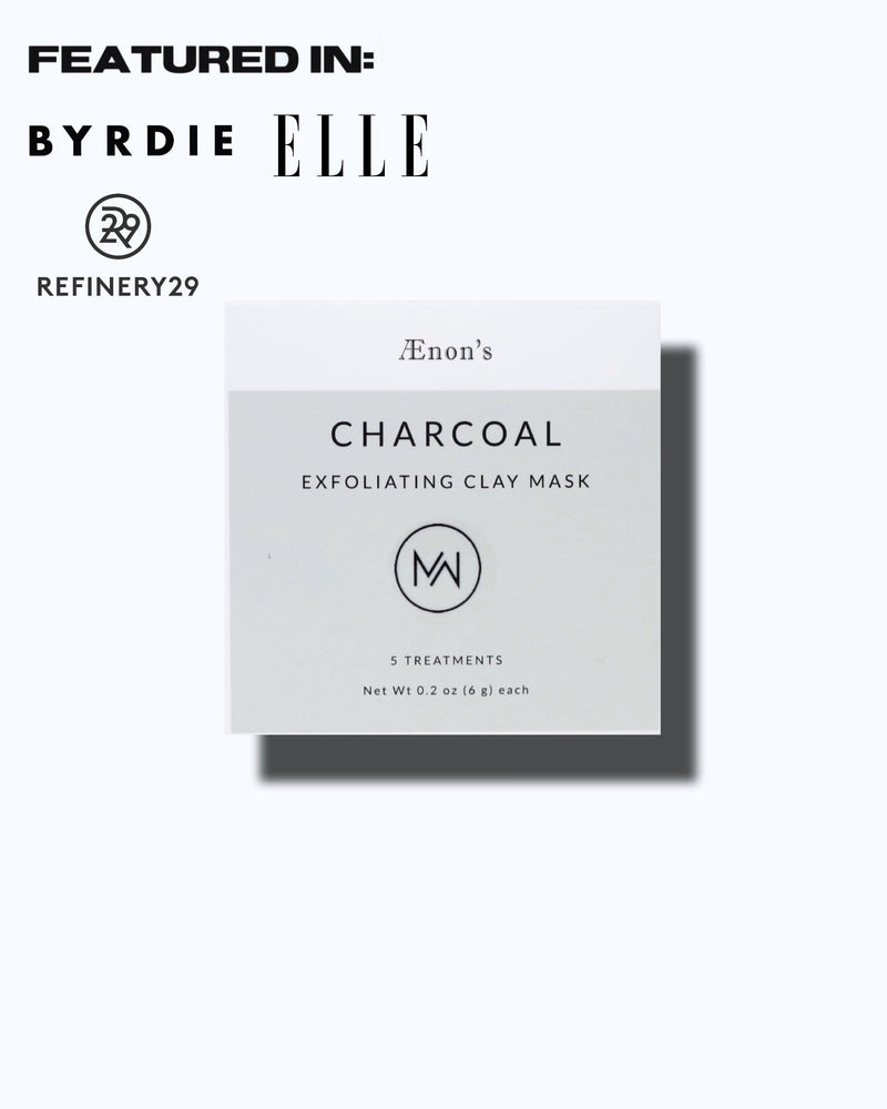 AENON'S Face Mask Charcoal Exfoliating Clay Mask