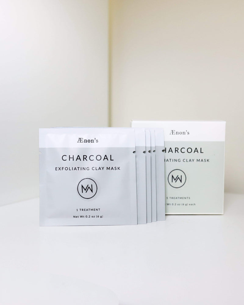 AENON'S Face Mask Charcoal Exfoliating Clay Mask