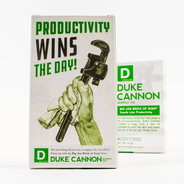 DUKE CANNON Body Wash Big A** Bar of Soap - Productivity