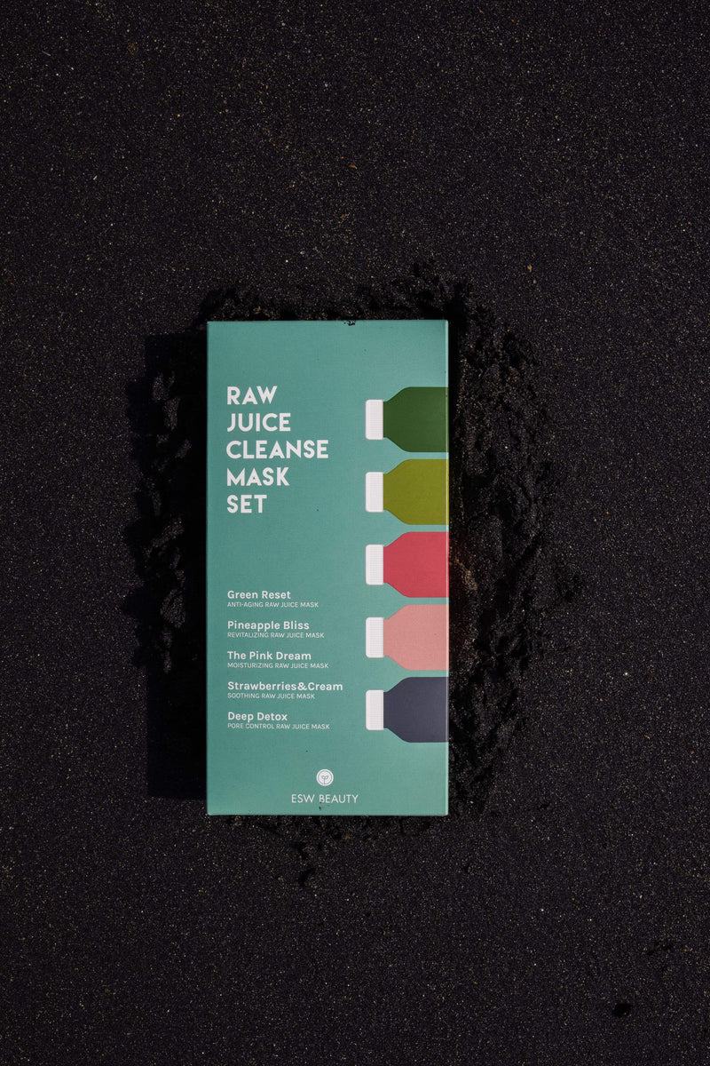 ESW Face Mask Raw Juice Cleanse Mask Set