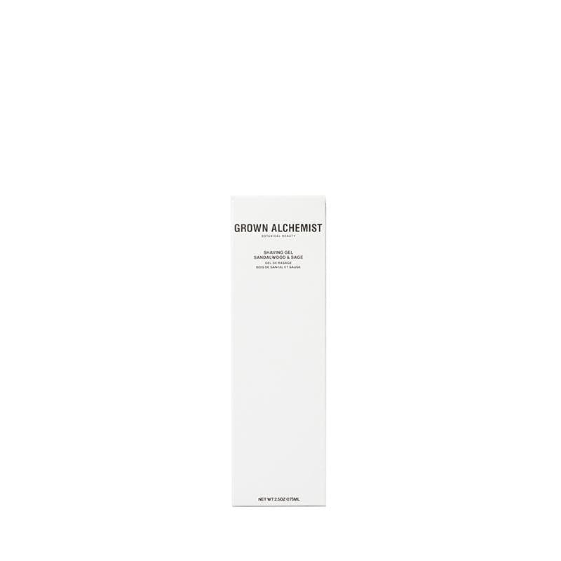 GROWN ALCHEMIST Shampoo Shaving Gel: Sandalwood, Sage