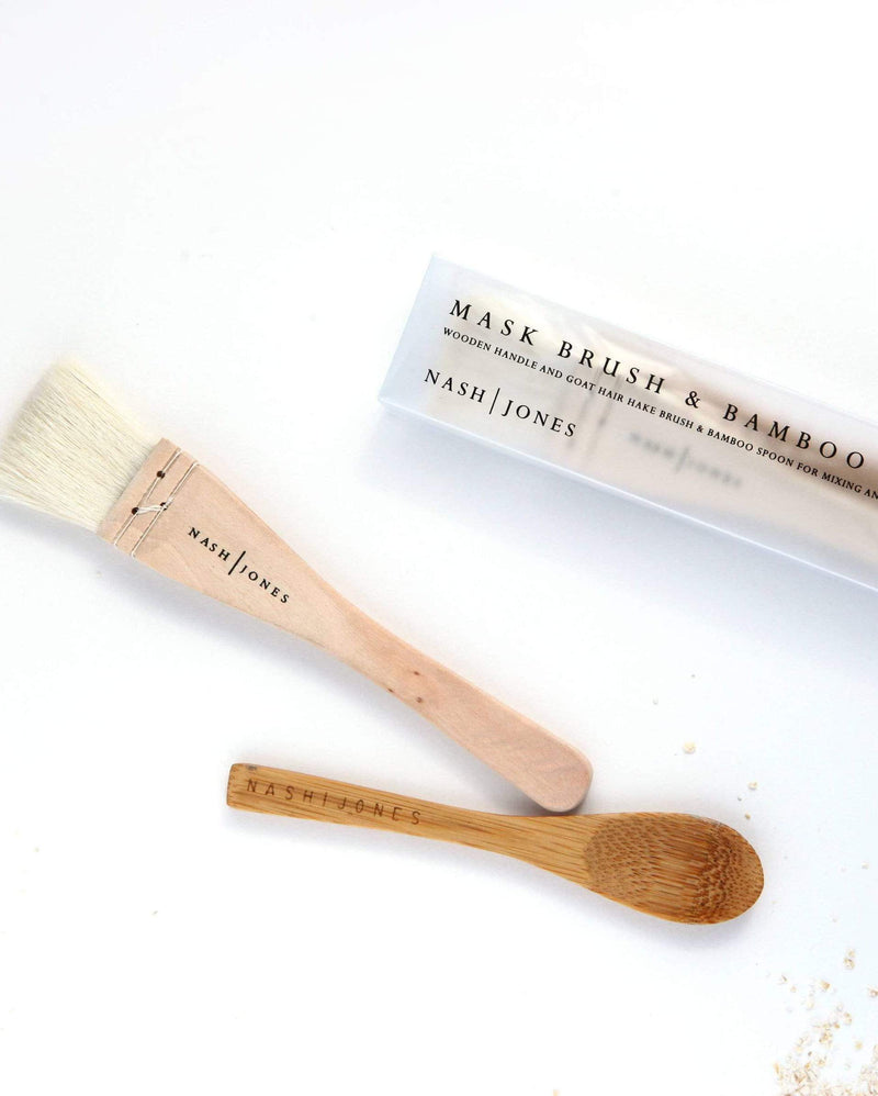 NASH AND JONES Mask Brush & Spoon