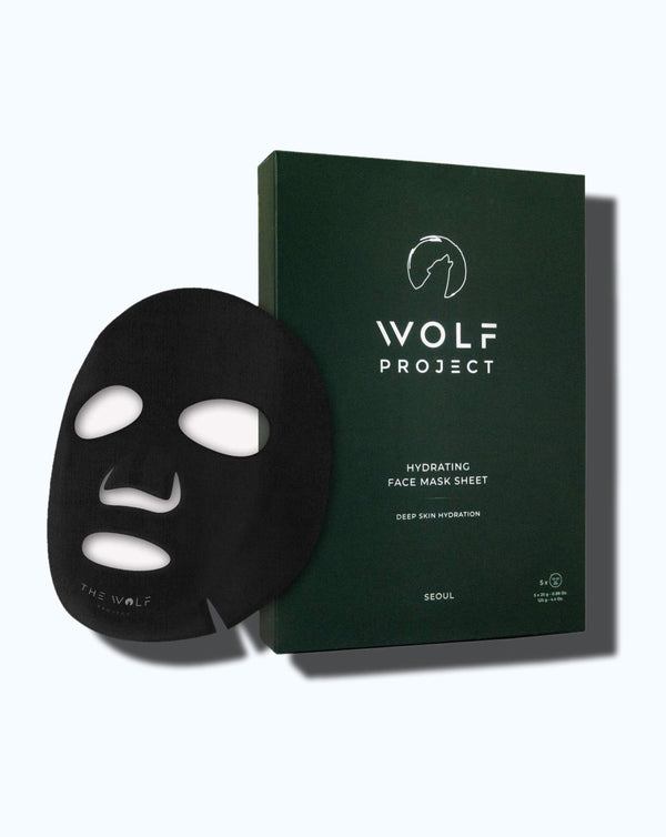 THE WOLF PROJECT Face Mask Hydrating Face Sheet Mask Set