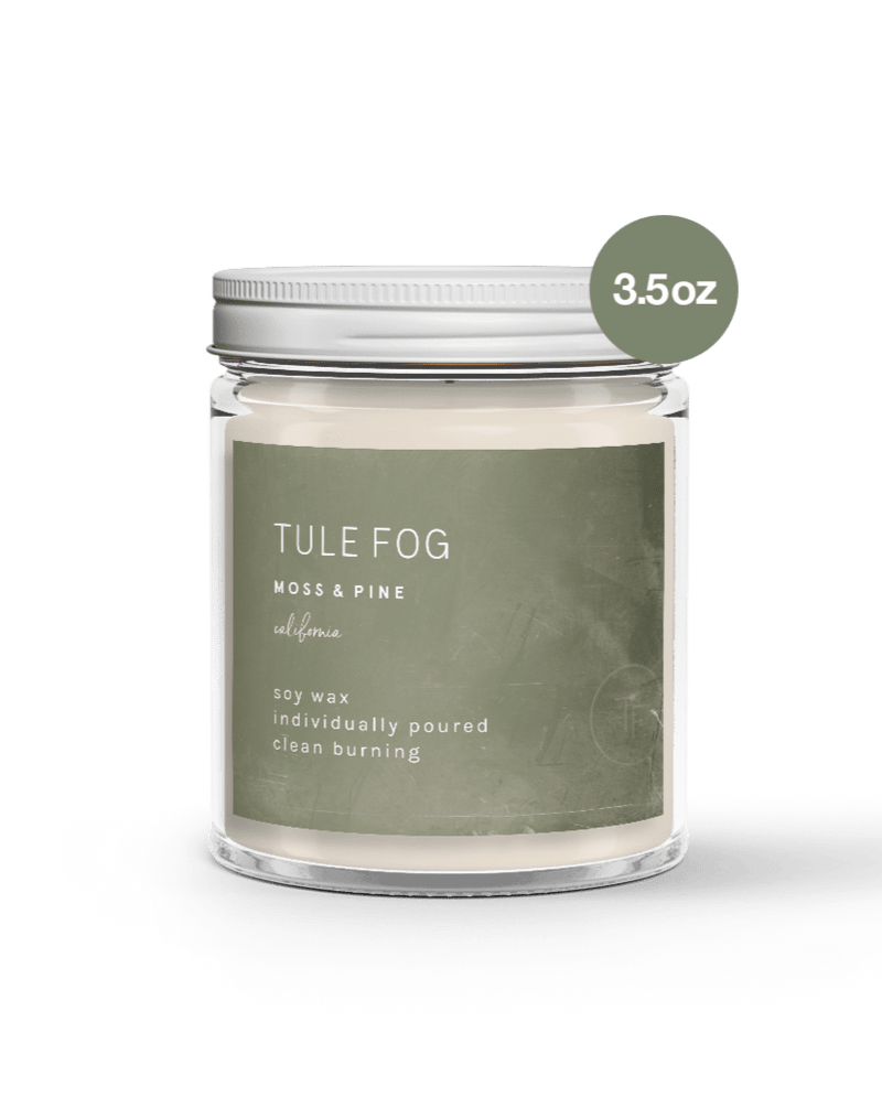 TULE FOG Candle Moss + Pine Soy Candle