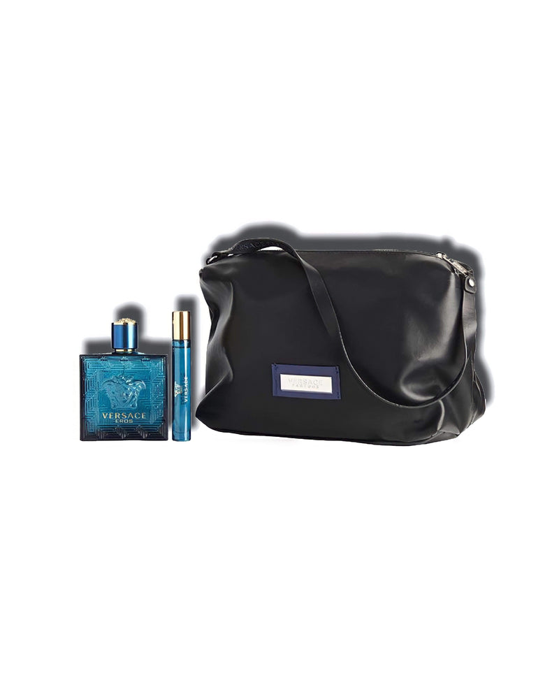 VERSACE Fragrance Eros Cologne + Bag Set